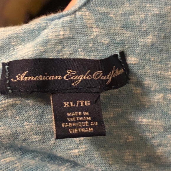 Heather Blue American Eagle Tank - Picture 3 of 4